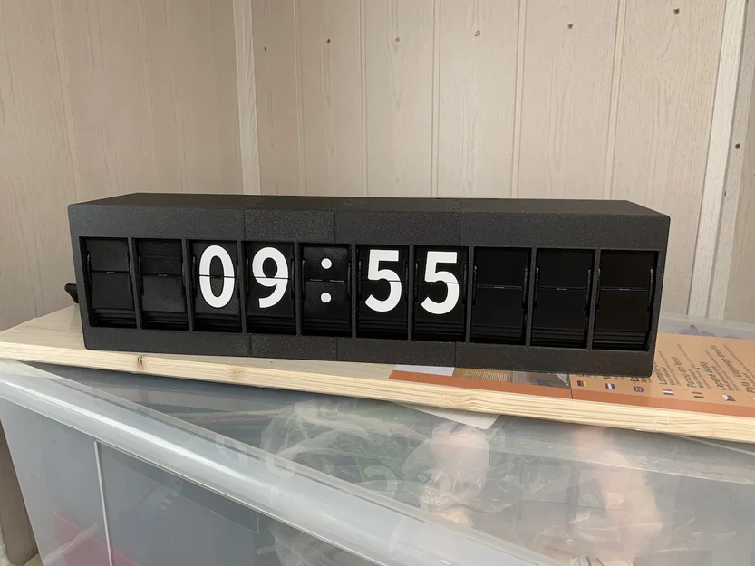 Split-Flap Display (Mini+) – Bản remix in được trên Prusa Mini+ - Image 1