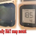 Đế gắn tường thông minh cho Shelly H&T Gen 3 (Snap Mount) - Thumbnail 1