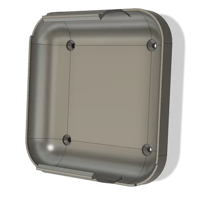 Đế gắn tường thông minh cho Shelly H&T Gen 3 (Snap Mount)