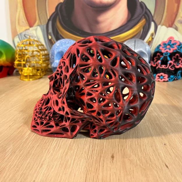 Voronoi Skull [remix] - Sọ người Voronoi (bản remix) - Image 2