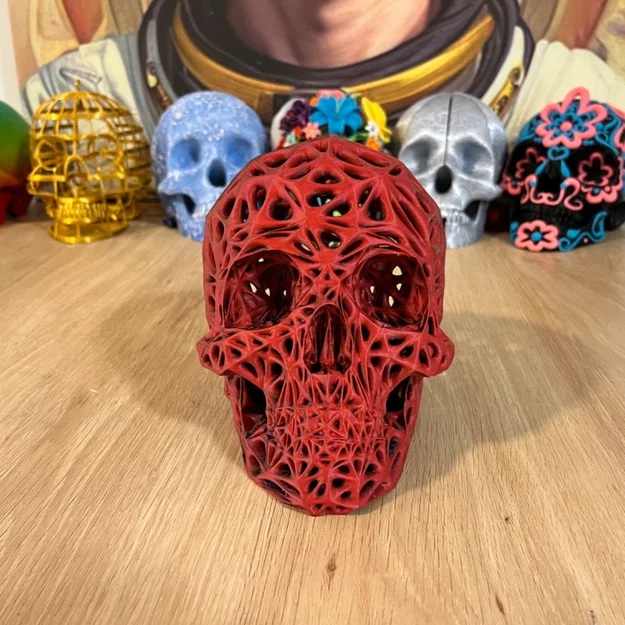 Voronoi Skull [remix] - Sọ người Voronoi (bản remix) - Image 3