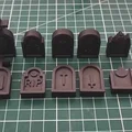 Mô hình bia mộ 3D (TTRPG Tomb Stone) trang trí bản đồ chiến thuật - Thumbnail 1