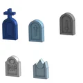 Mô hình bia mộ 3D (TTRPG Tomb Stone) trang trí bản đồ chiến thuật - Thumbnail 2