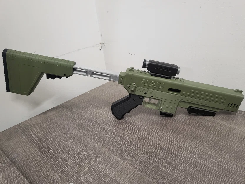 Plinker V2.0 (Bolt-Action Blaster) – Blaster nạp magazine, văng vỏ - Image 2