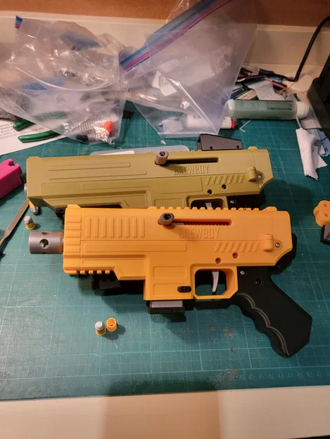 Plinker V2.0 (Bolt-Action Blaster) – Blaster nạp magazine, văng vỏ - Image 6