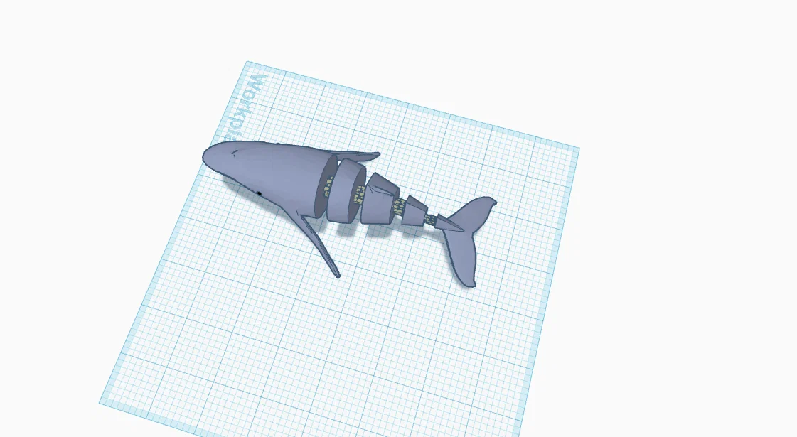 Mô hình cá voi linh hoạt Flexi Whale in 3D độc đáo - Image 4
