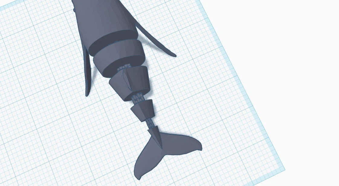 Mô hình cá voi linh hoạt Flexi Whale in 3D độc đáo - Image 6