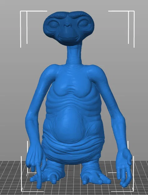 Mô hình 3D nhân vật E.T. ngoài hành tinh trang trí bàn làm việc - Image 1