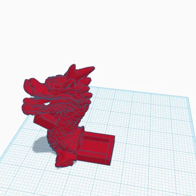 Tháp đổ xúc xắc Dragon Dice Tower in 3D độc đáo