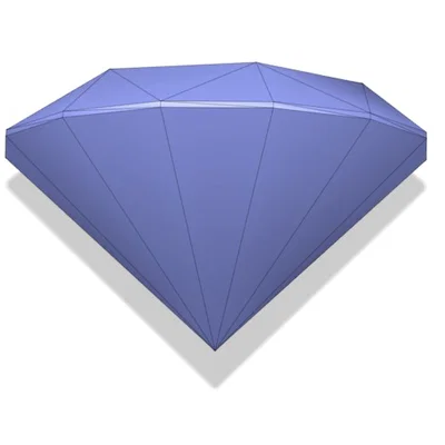 Mô hình kim cương 3D (Diamont) trang trí bàn làm việc đẹp mắt