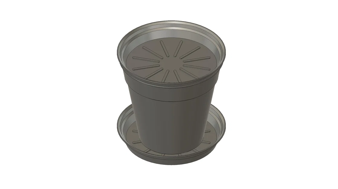 Chậu ươm cây / Chậu trồng cây (Grow Pot / Plant Pot) - Image 4