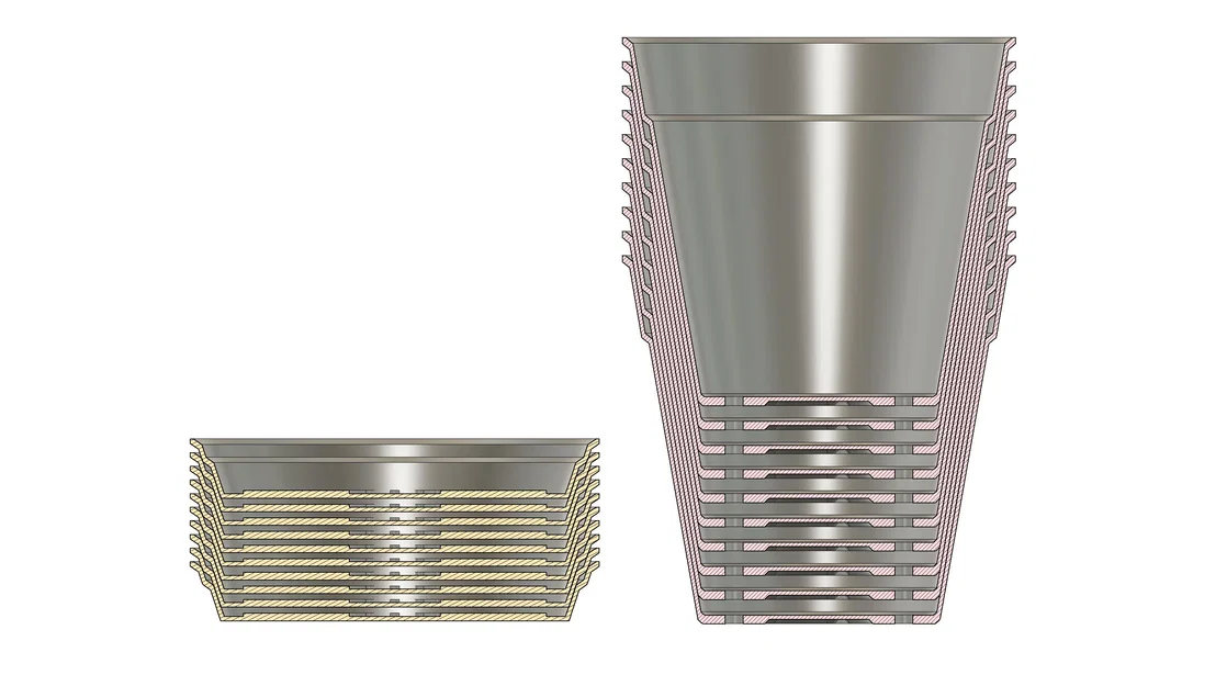Chậu ươm cây / Chậu trồng cây (Grow Pot / Plant Pot) - Image 8