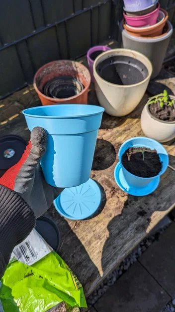 Chậu ươm cây / Chậu trồng cây (Grow Pot / Plant Pot) - Image 12