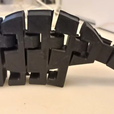 Mô hình khủng long Ankylosaurus linh hoạt in 3D cực chất