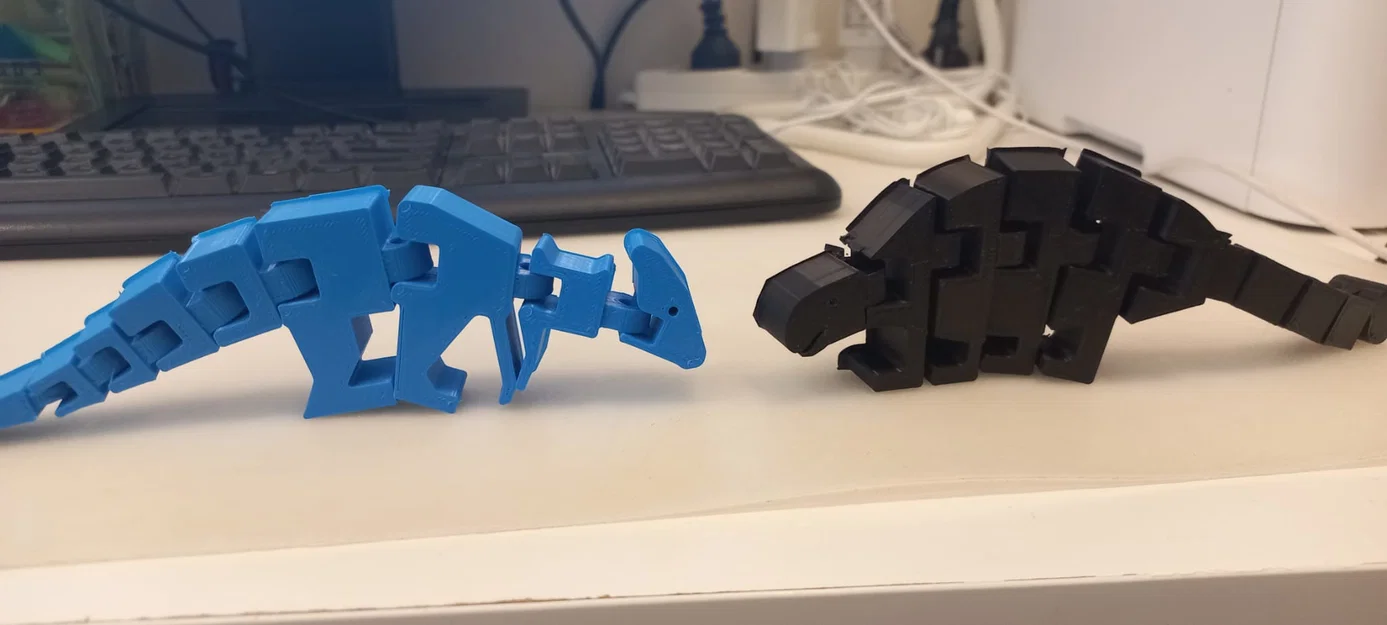 Mô hình khủng long Ankylosaurus linh hoạt in 3D cực chất - Image 2