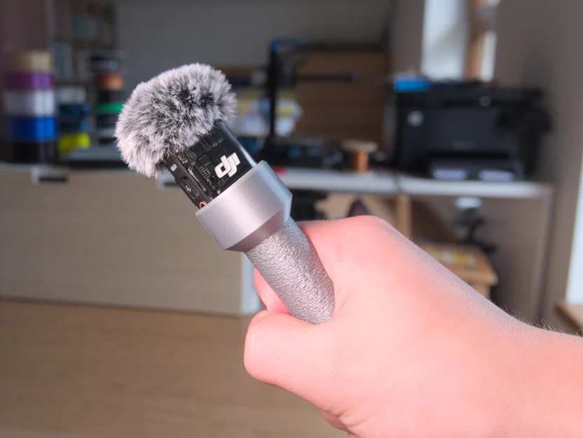 Tay cầm phỏng vấn cho DJI Mic 2 TX - Image 2