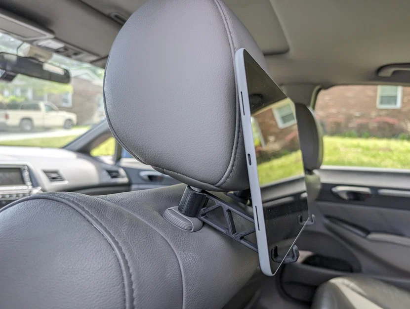 Móc gắn tựa đầu Honda: đỡ điện thoại/tablet & móc treo đồ tiện dụng - Image 5