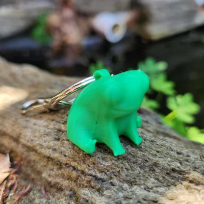 Móc khóa 3D chú ếch Fred dễ thương (Fred the Frog)