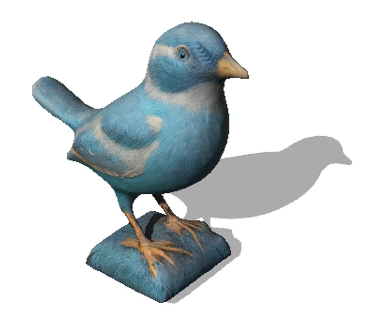 Mô hình chú chim nhỏ trang trí (Vogel) - File in 3D tinh tế - Image 1