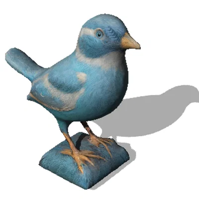 Mô hình chú chim nhỏ trang trí (Vogel) - File in 3D tinh tế