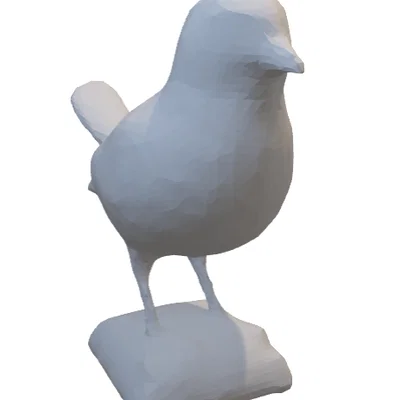 Mô hình chú chim nhỏ trang trí (Vogel) - File in 3D tinh tế