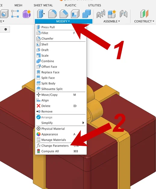 Hộp Quà Tham Số (Parametric) (Fusion 360) - Image 3