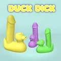 Mô hình Duck Dick in 3D - Món đồ trang trí hài hước độc đáo - Thumbnail 1