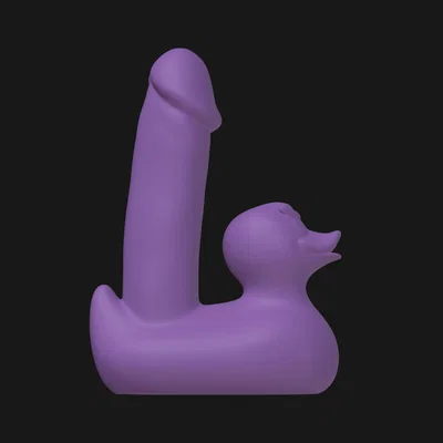 Mô hình Duck Dick in 3D - Món đồ trang trí hài hước độc đáo