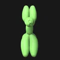 Mô hình trang trí Balloon Dog phá cách - File in 3D nghệ thuật - Thumbnail 4