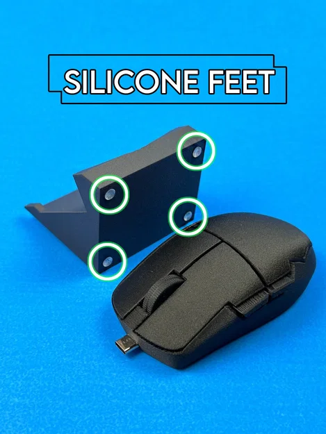 Giá đỡ chuột Gaming để bàn đa năng - Giải pháp lưu trữ 3D tiện lợi - Image 2