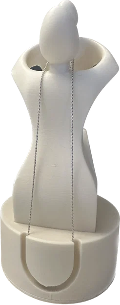Tượng 3D Mẹ và Con - Giá Treo Dây Chuyền Nghệ Thuật - Image 2