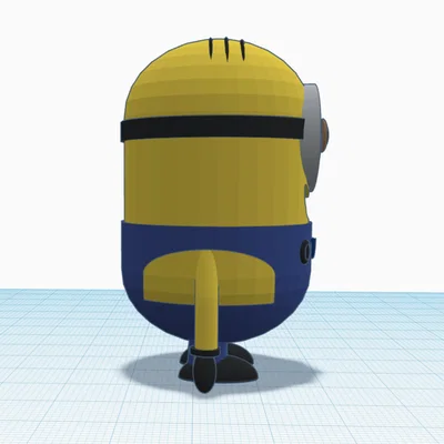 Mô hình 3D Minion Stuart - Thiết kế đáng yêu cho người hâm mộ