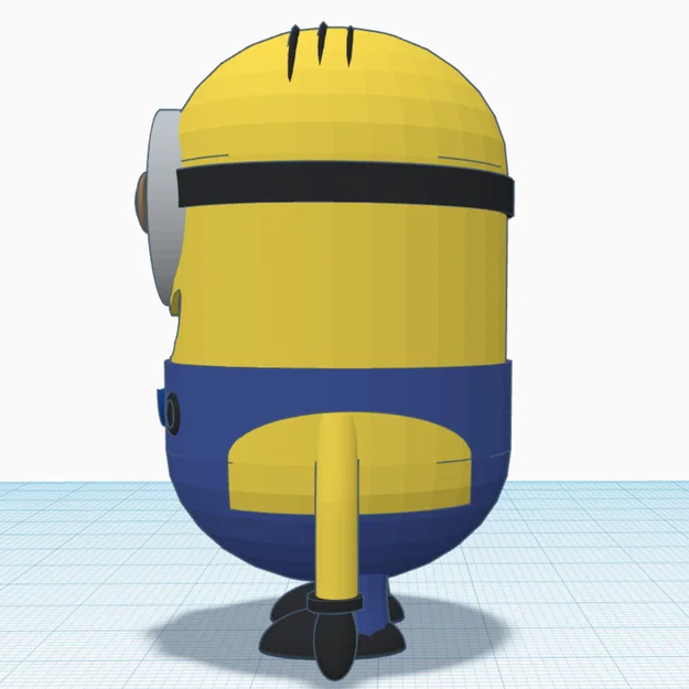 Mô hình 3D Minion Stuart - Thiết kế đáng yêu cho người hâm mộ - Image 3