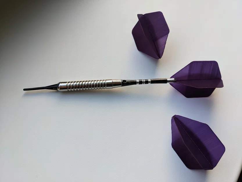 Cánh phi tiêu (Dart flights) in được với nozzle nhỏ - Image 1