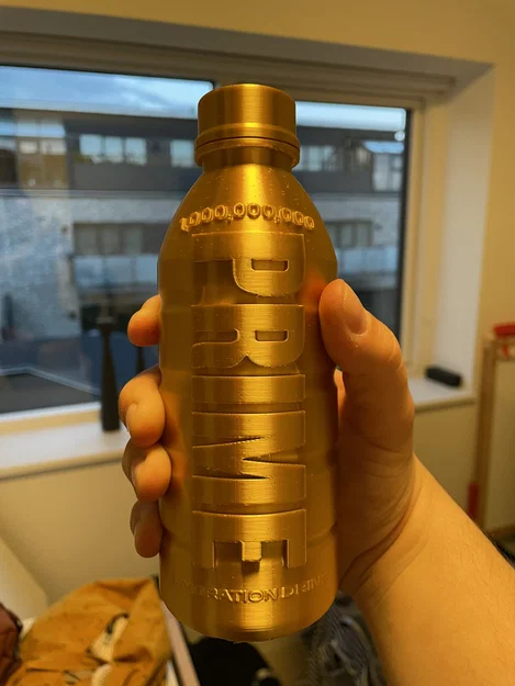 Mô hình bình nước PRIME mạ vàng 3D độc đáo - Image 5