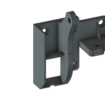 Ngàm quạt 5015 cho Sprite Hotend Ender 3 S1/Pro/Plus