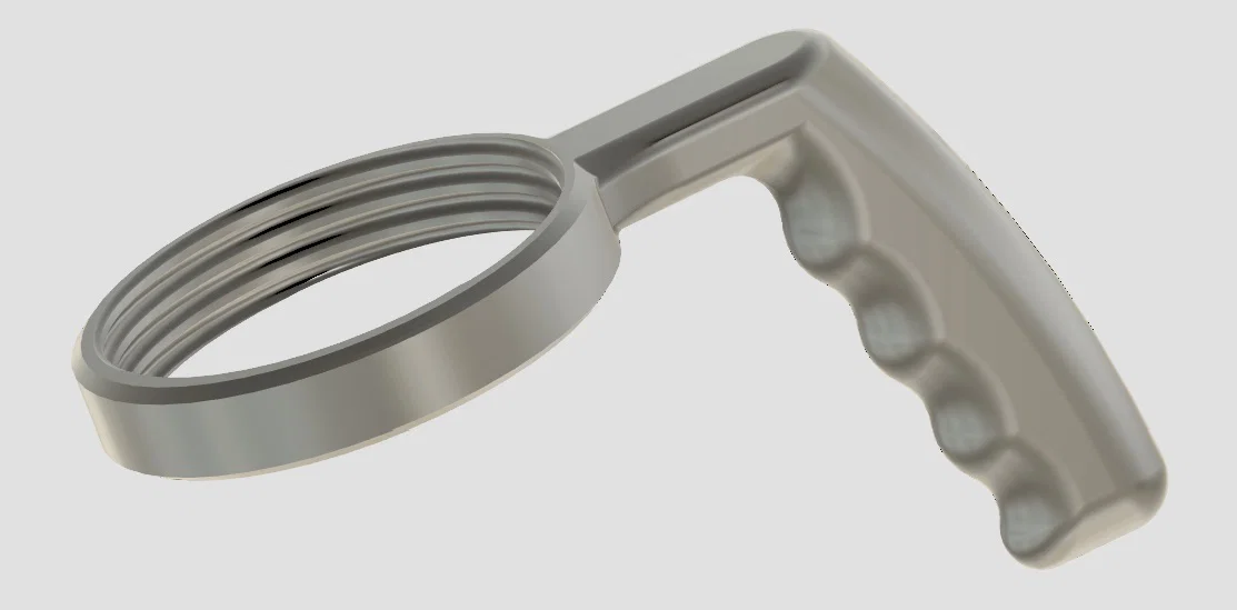 Tay cầm vặn ren cho hũ Mason miệng rộng - Image 1