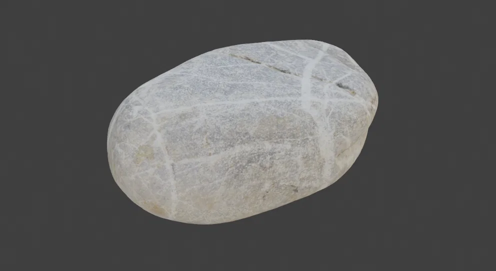 Stone nr.4 – Viên đá quét 3D photogrammetry - Image 1