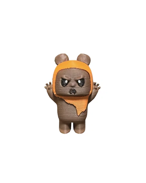 Mô hình Ewok Star Wars in 3D không cần support cực đẹp - Image 3