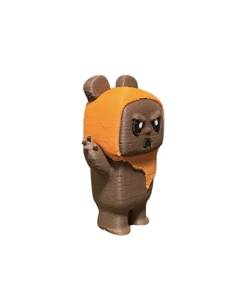 Mô hình Ewok Star Wars in 3D không cần support cực đẹp - Image 4
