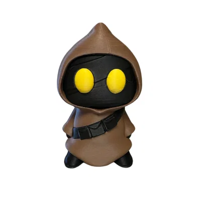 Mô hình Jawa trong Star Wars - Thiết kế in 3D không cần support