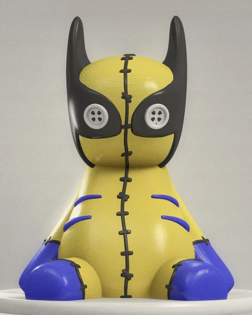 Mô hình Wolverine Voodoo Doll - In 3D siêu chất cho fan Marvel - Image 1
