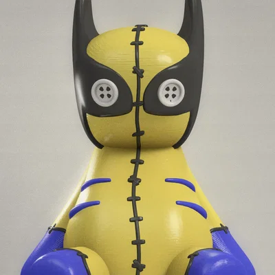 Mô hình Wolverine Voodoo Doll - In 3D siêu chất cho fan Marvel