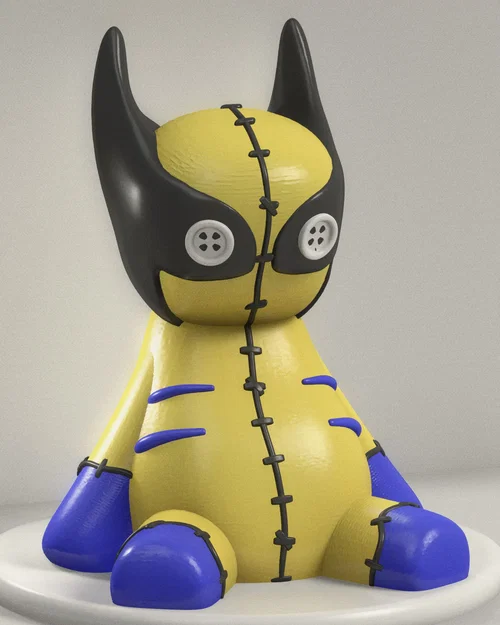 Mô hình Wolverine Voodoo Doll - In 3D siêu chất cho fan Marvel - Image 2