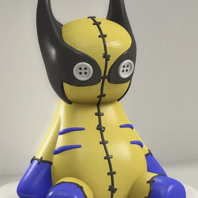 Mô hình Wolverine Voodoo Doll - In 3D siêu chất cho fan Marvel