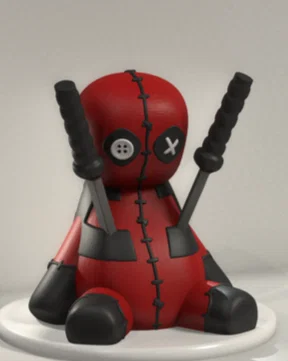 Mô hình Deadpool Voodoo Doll 3D đầy cá tính và độc đáo - Image 2