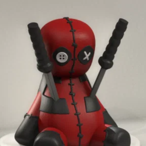 Mô hình Deadpool Voodoo Doll 3D đầy cá tính và độc đáo
