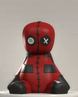 Mô hình Deadpool Voodoo Doll 3D đầy cá tính và độc đáo - Image 3