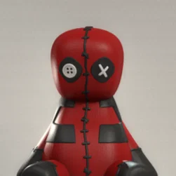 Mô hình Deadpool Voodoo Doll 3D đầy cá tính và độc đáo