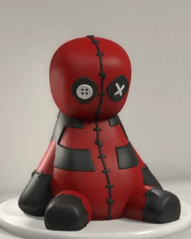 Mô hình Deadpool Voodoo Doll 3D đầy cá tính và độc đáo - Image 4